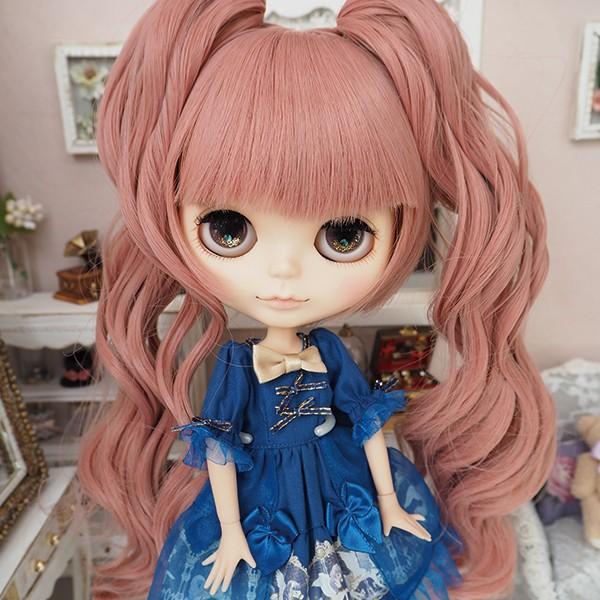 ブライス（Blythe） ネオブライス ウィッグ 姫バングツーテール