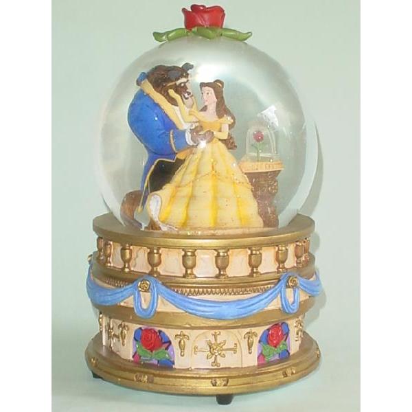 US ディズニー限定」 美女と野獣 “プリンセス・ベル”オルゴール スノー