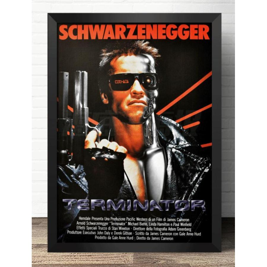 ターミネーター』 Terminator 映画ポスター アートフレーム 壁掛け
