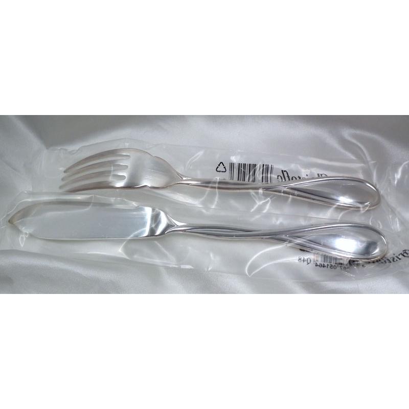 クリストフルシルバー【ギャレア】フィッシュフォーク＆ナイフセット