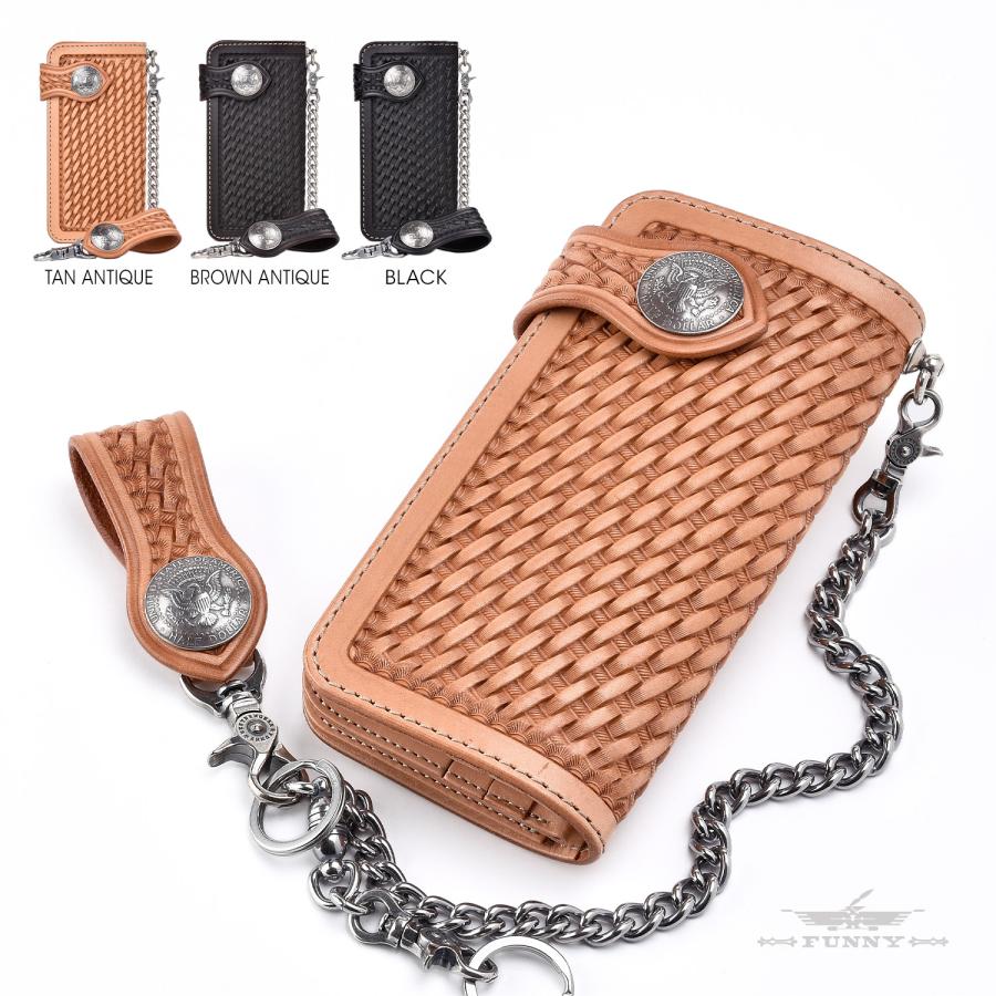 FUNNY公式ストア ファニー ライダースウォレット ハンドバスケット（L