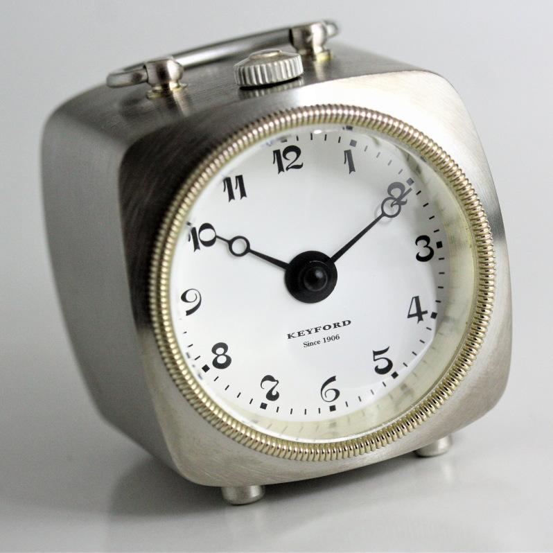 KEYFORD キーフォード 村松時計製作所 真鍮削り出しのテーブルクロック