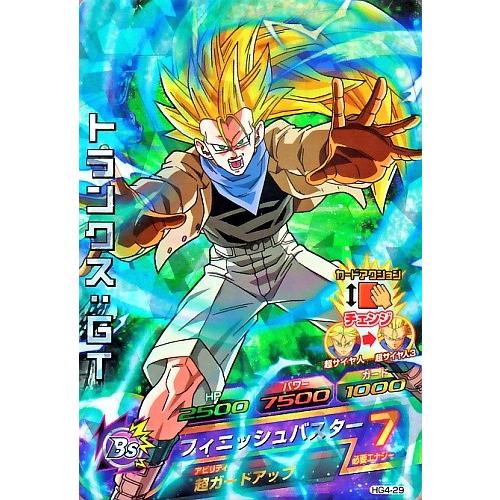 ドラゴンボールヒーローズ GM4弾 SR トランクス：GT 【フィニッシュ