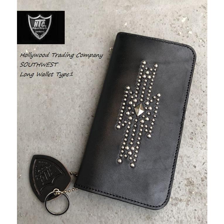 HTC HTC SOUTHWEST サウスウェスト ネイティブ柄 スタッズ ウォレット