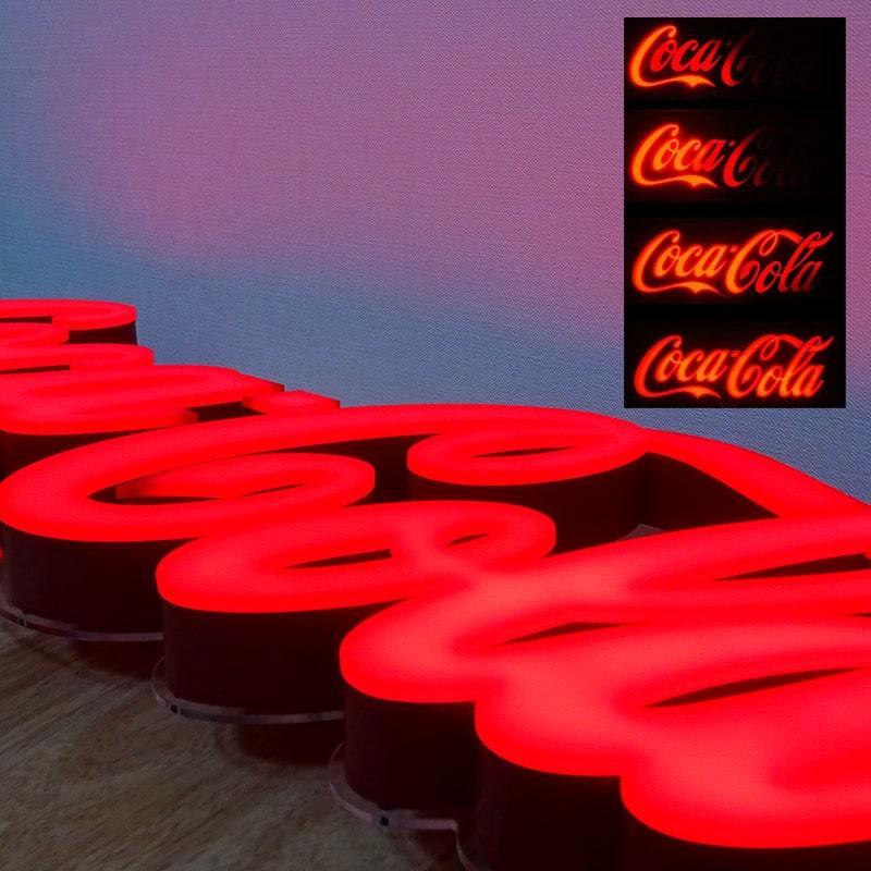 Coca Cola（コカコーラ） LEDライト ガレージ 看板 ネオン レタリング