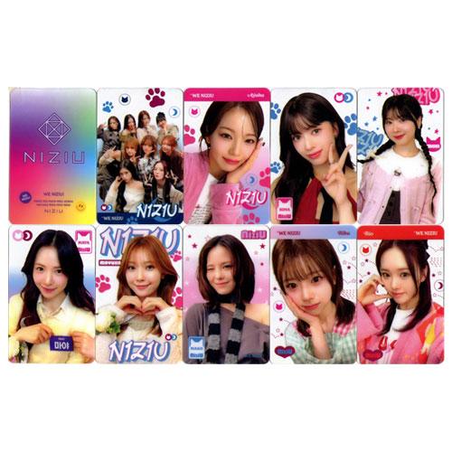 送料無料・速達】 NIZIU (ニジュー) グッズ - 透明 フォト トレカ