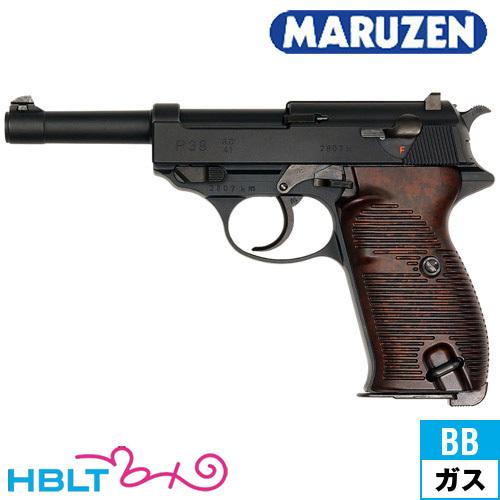 マルゼン ワルサー P38 ac41 ブラック（ガスブローバック本体） : HBLT
