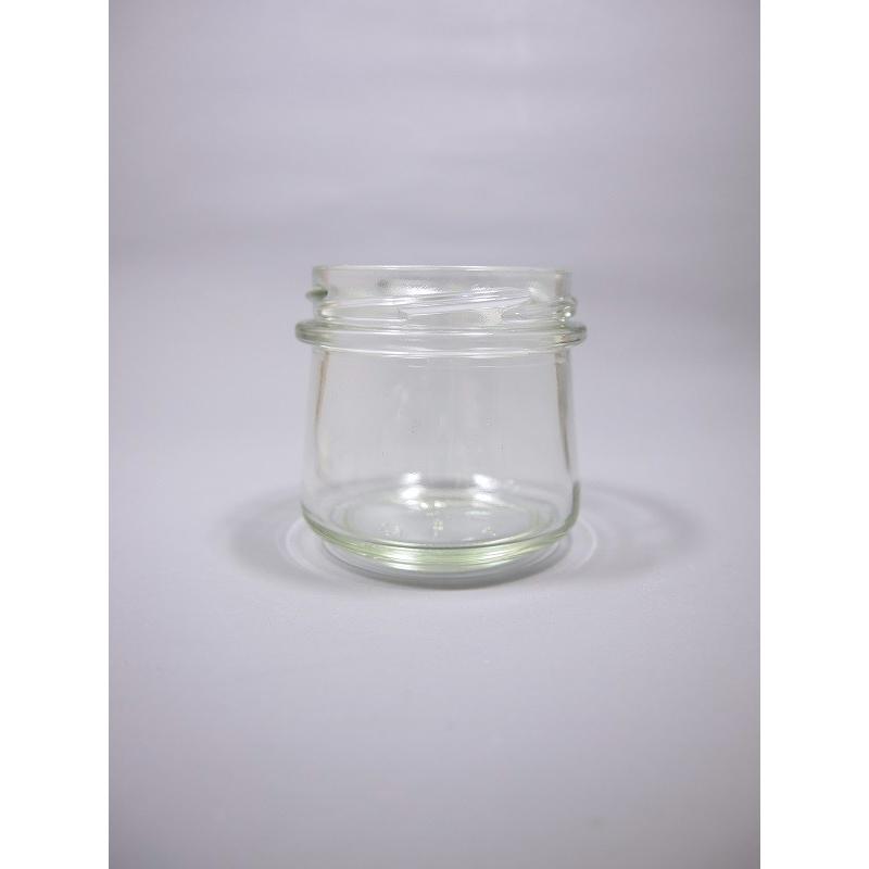 ジャム瓶 しりばり140 10本入 ふた付 丸瓶 ガラス瓶 保存瓶 はちみつ