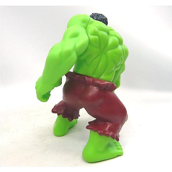 送料無料 レア 超人ハルク アメコミマーベル 18cm ソフビフィギュア 黄