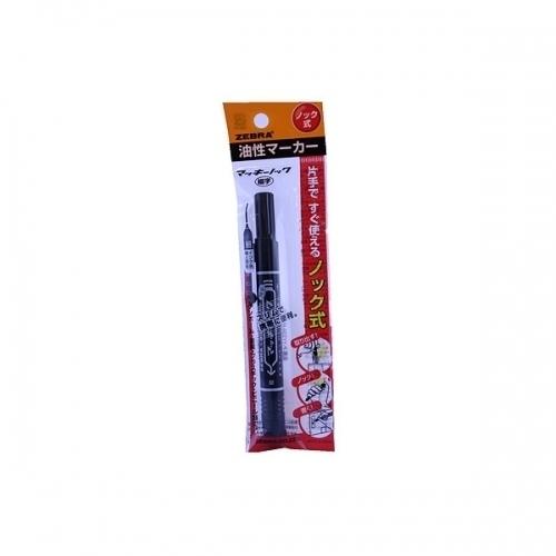 ゼブラ マッキー ノック 細字 黒 油性 P-YYSS6-BK 1本 : くすりの