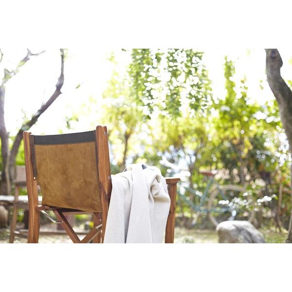 □在庫限り・入荷なし□ ディレクターズチェア 本革 天然木フレーム 座