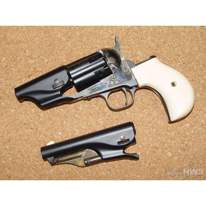 HWS・COLT M1860 ARMY ギャンブラーズ・モデル ゴーストブラック 発火