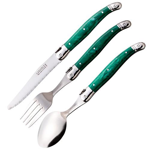 送料無料 カラトリーセット 3点セット フランス製 ナイフ フォーク