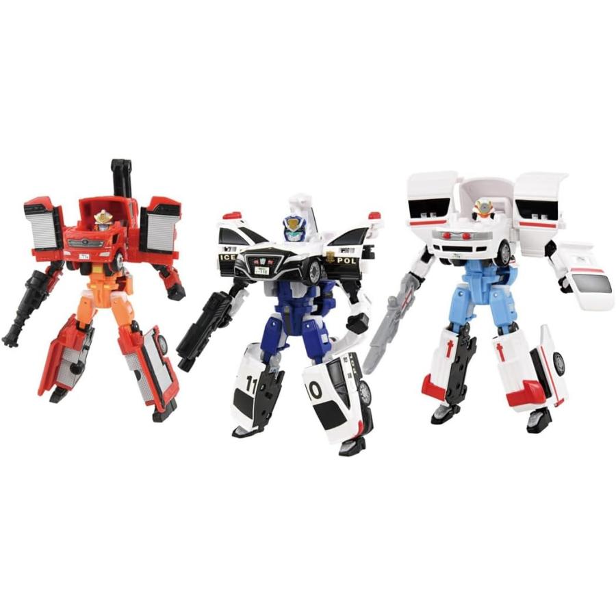 トミカ ジョブレイバー 警察消防救急スタートダッシュDXセット (タカラ