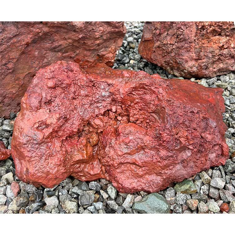 青森県産 津軽錦石 赤石 庭石 陸奥 錦石 青森 景石 n-kur0724-223 自然