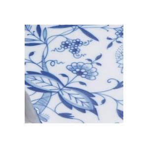 マイセン お皿 約19×17cm リーフプレート 「ブルーオニオン