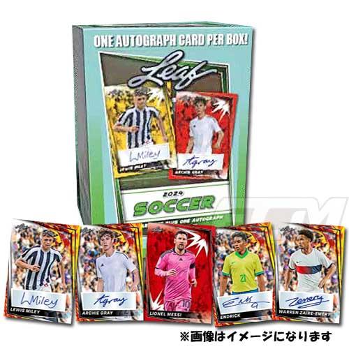 WUS01】【国内未発売】Leaf Soccer 2024 Blaster Box サッカーカード