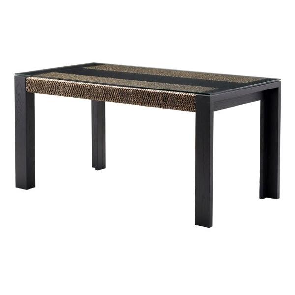 ダイニング テーブル 食卓 高品質 ウォーターヒヤシンス アジアン 家具