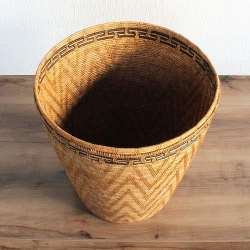 アタ特大バスケット 蓋付き アタ製 編み込み 可愛い オシャレ