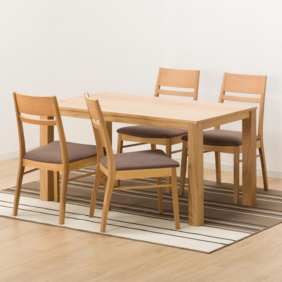 ニトリ（NITORI） 幅135cm ダイニングテーブル5点セット(DT Nコネクト