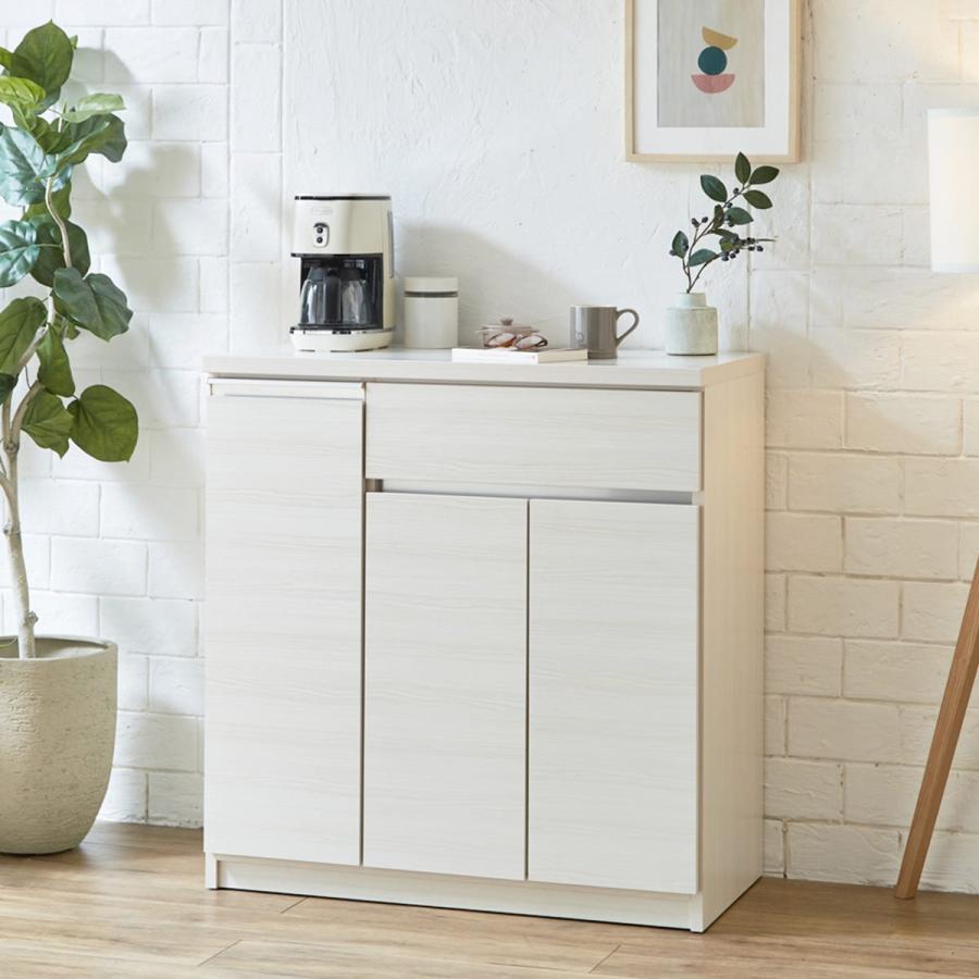 ニトリ（NITORI） キッチンカウンター(90 WW)キッチン収納 キッチン