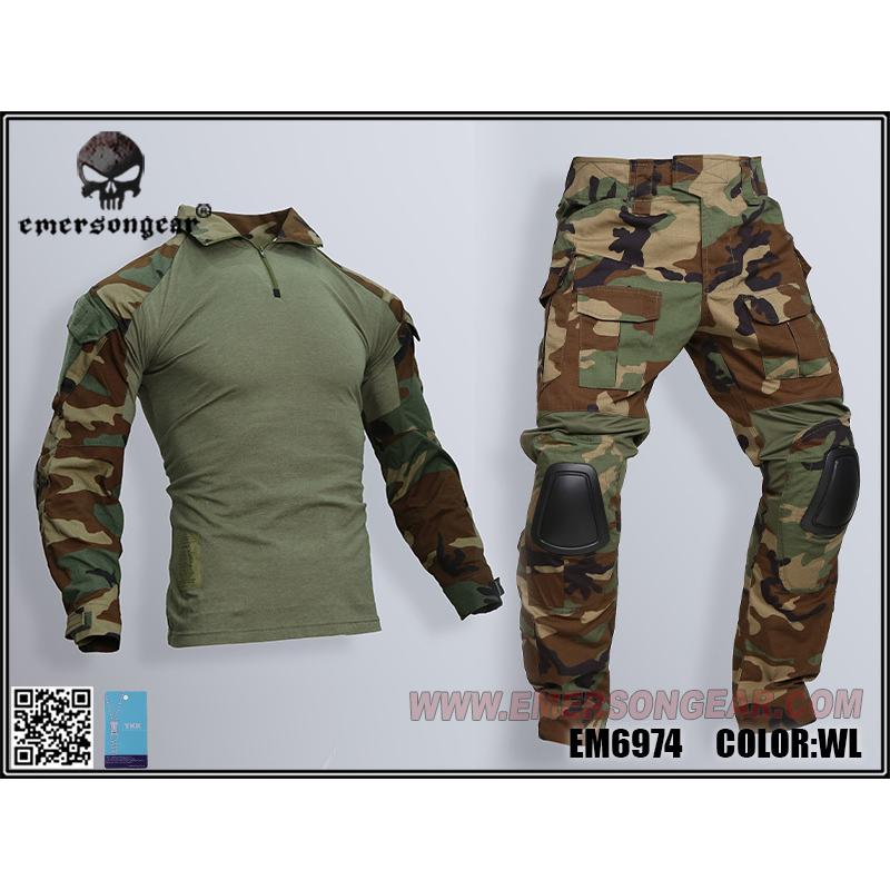 レビュー特典】EMERSON BDU 迷彩服 上下セット Gen2 迷彩 ミリタリー