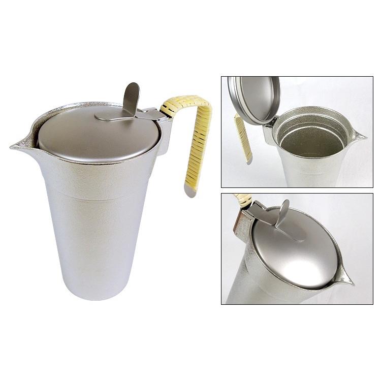 蓋付き錫ちろり・匠（2合） 600190 能作・サンシン L Lサイズ チロリ