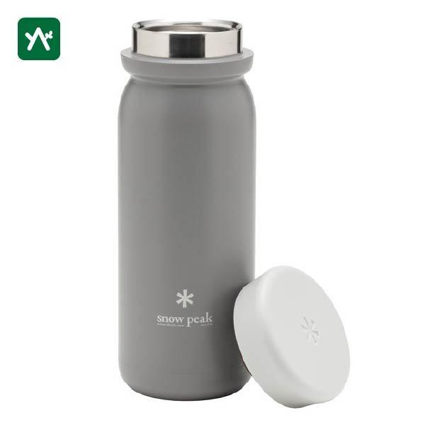 snow peak（スノーピーク） ステンレス真空ボトルタイプM500アッシュ
