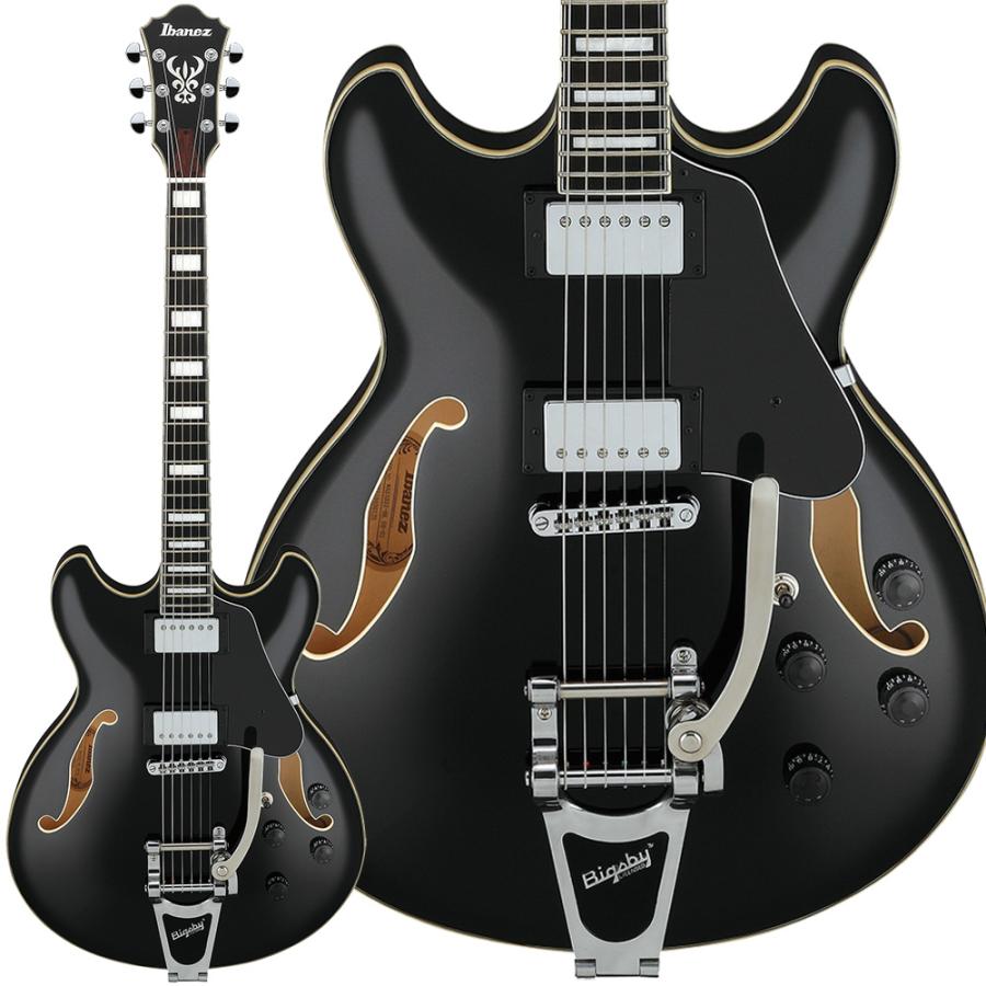 Ibanez（アイバニーズ） AS103T Black セミアコギター 島村楽器