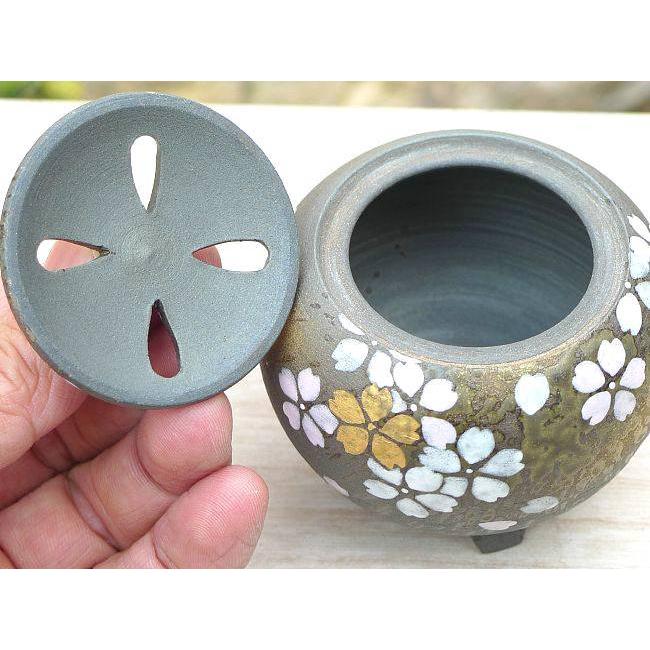 京焼 清水焼 雅桜香炉 花月 : 松韻堂 Yahoo!店 - 通販 - Yahoo