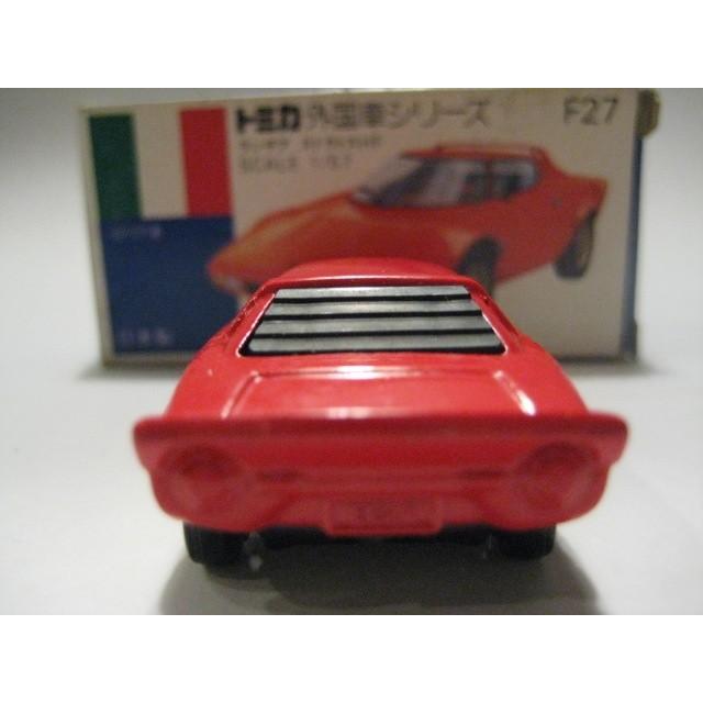 トミカ 外国車シリーズ F27 ランチア ストラトスHF（レッド） SCALE1