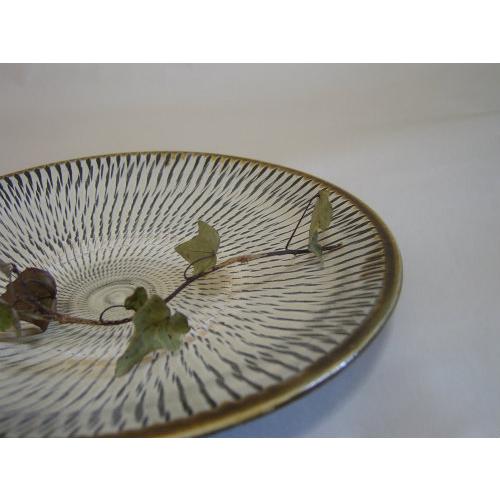 小鹿田焼＊飛び鉋＊7寸皿／21cm : Porch Drop ヤフー店 - 通販 - Yahoo