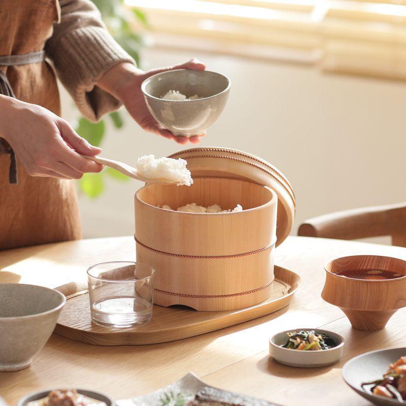自在のお櫃 おひつ 木製 20cm 木曽 さわら 椹 日本製 山一 松田美智子