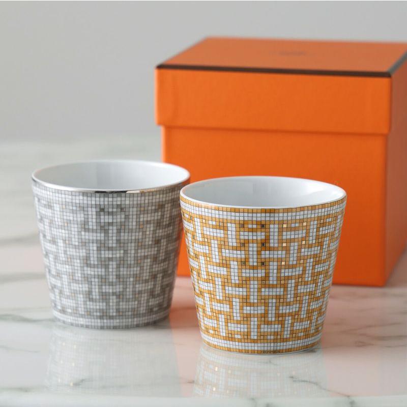 HERMES（エルメス） カップ 300ml モザイク ヴァンキャトル Gobelet