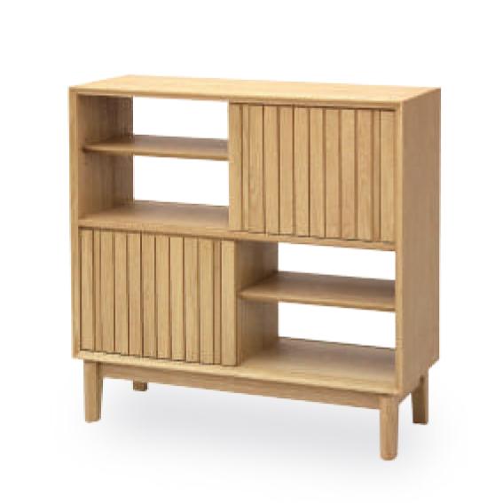 久和屋 86オープンシェルフ LO オープンシェルフ 書棚 幅86 奥行32 高