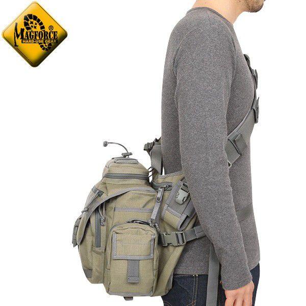 MAGFORCE（マグフォース） MF-0439 Fatboy2 Shoulderpack KHAKI/FGW