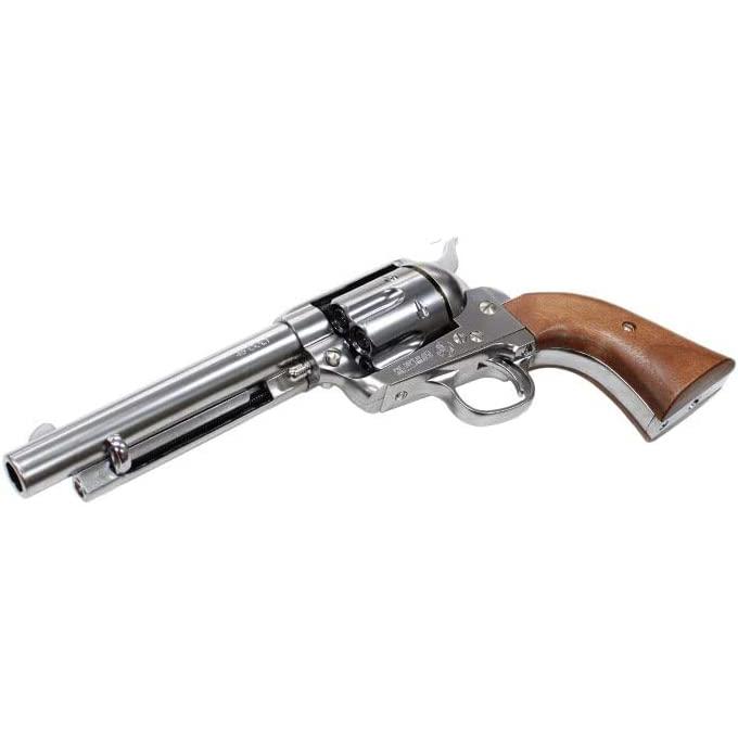 マルシン コルト SAA.45 アーティラリー シルバーABS 木製グリップ仕様