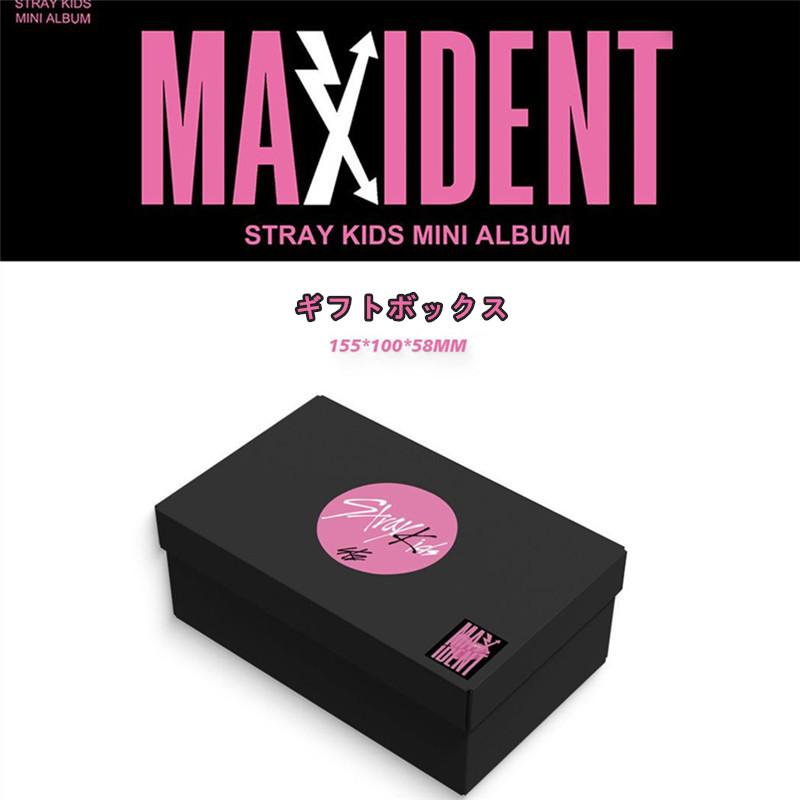 Stray Kidsグッズ ギフトボックス フォトカード テープ トレカ 写真 K
