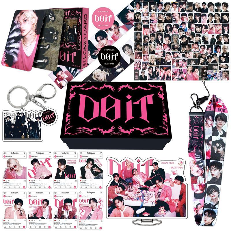 Stray Kidsグッズ ギフトボックス フォトカード DO IT テープ セット