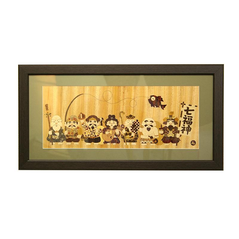 木象嵌 七福神 : 箱根寄木細工 - 通販 - Yahoo!ショッピング
