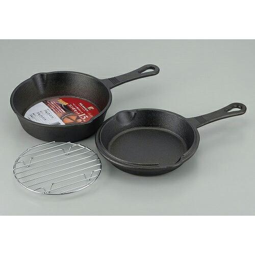 和平フレイズ スキレット IH対応 へビーズ 鉄スキレットコンボセット