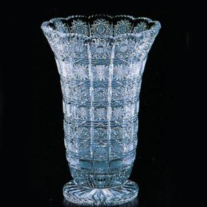 ボヘミア 500PKカット フラワーベース 25.5cm 80756-PK-255 : 青山ロゼ