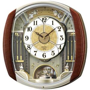 からくり時計 壁掛け時計 ウエーブシンフォニー RE568B セイコー SEIKO