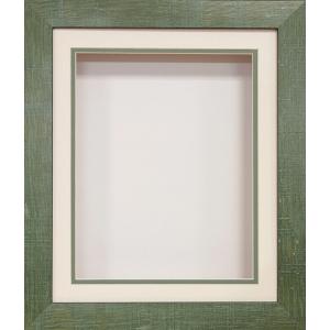 シャドーボックス用額 D-37 グリーン : 手芸用品のABCクラフト - 通販