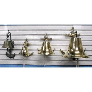 イカリロープベル（中） 鐘 真鍮 シップベル : マリンガイド Yahoo!店