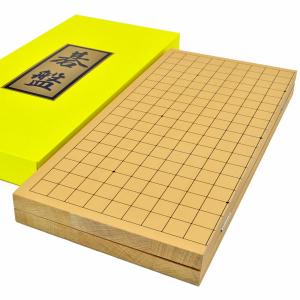 囲碁盤 新桂6号折碁盤 ※スタンダードな厚みの木製折碁盤【囲碁将棋専門