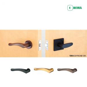 美和ロック ドアノブ 交換 戸襖錠 MIWA ZLF901 レバーハンドル BS/64