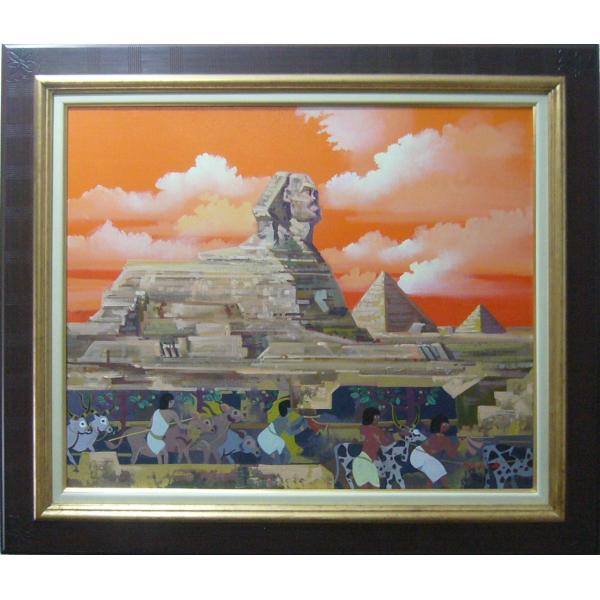 絵画 油絵 肉筆油絵 竹内敏彦 スインクス F20