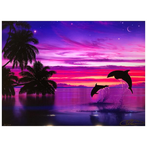 ラッセン【サイレントイリュージョン】直筆サイン入り／豪華特注