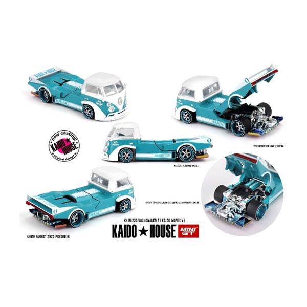MINI-GT 1/64 フォルクスワーゲン T1 KAIDO WORKS V1 (左ハンドル